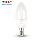 LAMPADINE LED E14 V-tac 4W Candela LAMPADINA LUCE Calda Naturale Fredda VTAC
