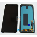 DISPLAY LCD TOUCH VETRO OLED SAMSUNG GALAXY A6 PLUS 2018 A605 SM-A605F NERO